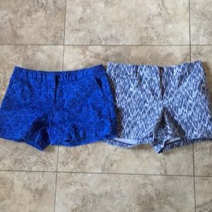 2 pair of shorts